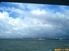 淡水渔人码头(蓝色公路)在船上拍到的彩虹