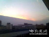 湖北省昨日出现阴阳天