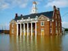 美国密西西比河遭遇洪水灾情